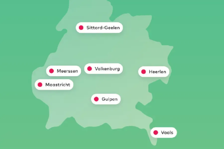Waar reizen Zuid-Limburg